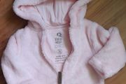 Faux fur baby jacket