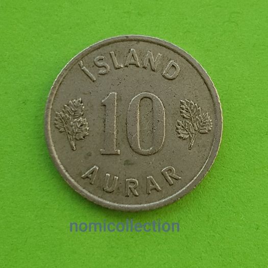 Iceland 1962 year coin.