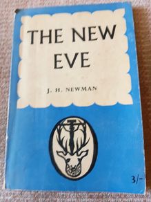 1952 1st Ed. The New Eve. John Henry Newman. Religious. Vintage.