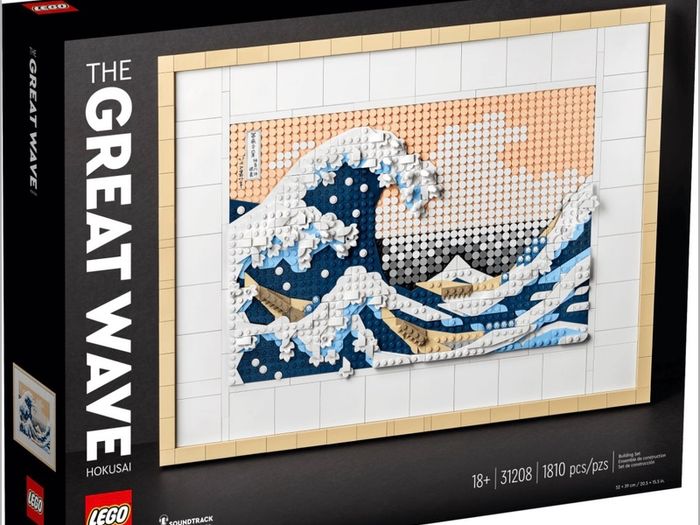 LEGO Hokusai The Great Wave 31208
