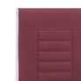 Cantilever Dining Chairs 6 pcs Wine Red Fabric Image 6