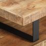 2 Piece Coffee Table Set Solid Mango Wood Image 2