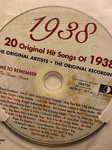 Birthday CD 1938