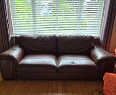 leather couch