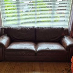 leather couch