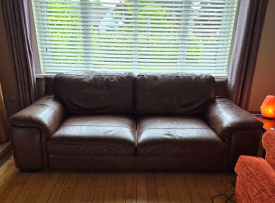 leather couch