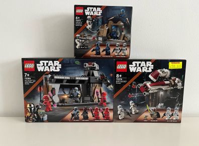 LEGO Star Wars The Mandalorian Bundle x3 75386, 75373, 75378