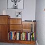 Mid-Century Teak Bookcase / Shelving Unit with Cabinet 1960s Image 2