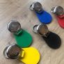 Brand new synthetic leather Isuzu key ring with shopping trolley token/coin Image 8