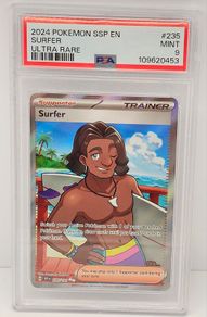 Pokemon Tcg 2024 Ssp En-surging Sparks #235 Surfer Ultra Rare Psa 9