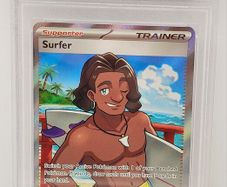 Pokemon Tcg 2024 Ssp En-surging Sparks #235 Surfer Ultra Rare Psa 9