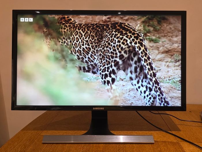 4K UHD 28" Samsung Monitor + 8K60hz USB-C to Display Port Lead