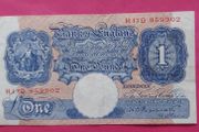 Bank of England 1940 One Pound banknote