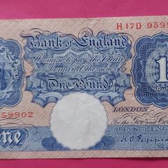 Bank of England 1940 One Pound banknote