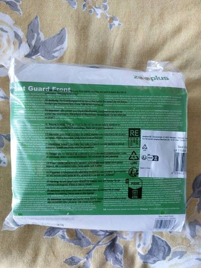 Zooplus Seat Guard Front Seat Cover BNWT
