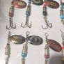 Mepps style fishing spinners size 2 custom blades trout salmon Image 6