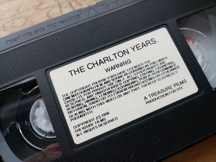 The Charlton Years FAI Vhs Tape