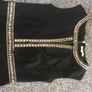 Cocktail dress black and gold Image 3