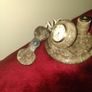 marble telephone clock Image 4