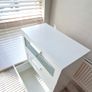 3-drawer chest of drawers IKEA ; white, very spacious, used. Image 5
