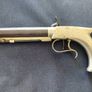 Antique 19th Century Saw-Handled Percussion Pistol - Engraved - Birmingham Proof Marks Image 3