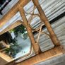 Vintage-Style Rattan Full-Length Floor Mirror (Boho/Cheval Style) Image 2