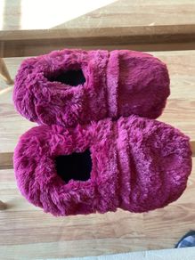 Warm and Cozy Microwave-Heated Slippers