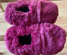 Warm and Cozy Microwave-Heated Slippers