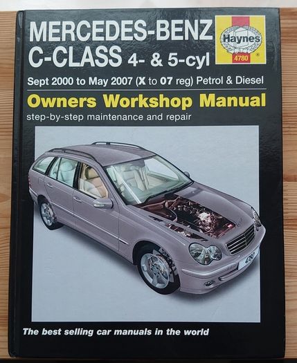 Haynes Manual Mercedes-Benz C-Class - 4 & 5 Cyclinder