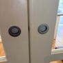 RESERVED Glass & Wood Pocket Doors with Wall Tracks | 150cm x 198cm x 6cm | Castleknock Image 6