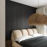 Acoustic Slat Wall Panel Charcoal 240x60cm Image 3