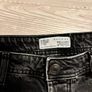 Black Relaxed Fit Jeans W36 L30 Stretch Denim Image 2