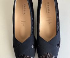 Hassia Premium Comfort Pumps, Navy, UK6/39