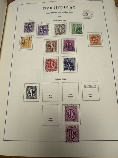 Stamp album GERMANY