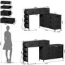 170cm Chest of Drawers with Charging Station and LED Light Image 7