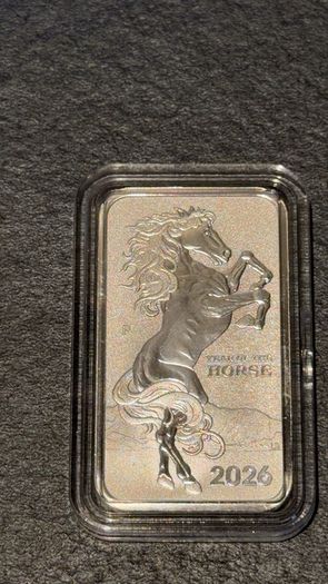 Year Of The Horse 1'oz Silver Bar (2026)