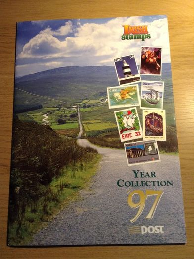 1997. Mint set of Irish 1997 Commemorative stamps in An Post Pack