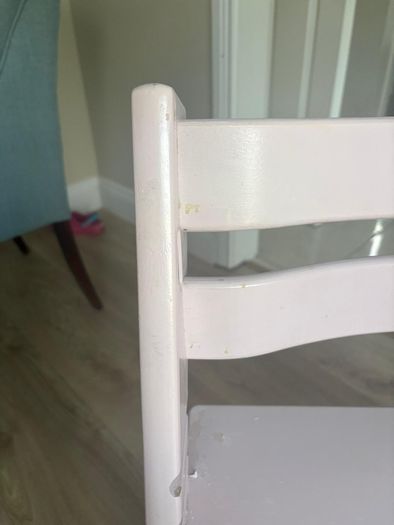 pink Tripp trappe stokke chair