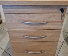 Lockable cabinet