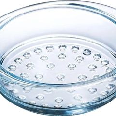 Pyrex Borosilicate Clear Glass Steamer Basket