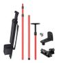 4mm FIRECORE Laser Extend Telescoping Pole Ceiling Leveling Rod With 1/4"and 5/8" Interface 2.8M/4M Image 2