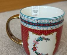 Brand New Carolyn Donnelly Letter C Mug