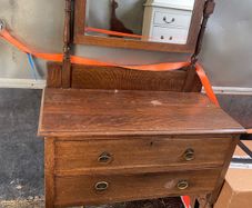 antique dressing table