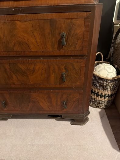 Linen cupboard furniture antique
