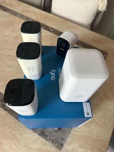 Eufy security cameras & Homebase