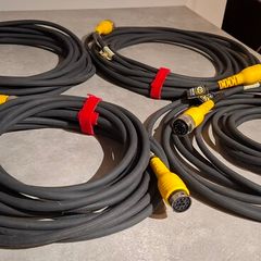 Kino Flo extension cables (25ft) x 4