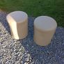 2 stools pouffes Image 3