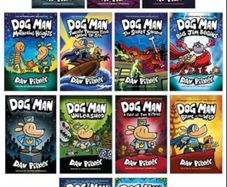 NEW Dog Man Books - great Gift - 3 Hardback for E25
