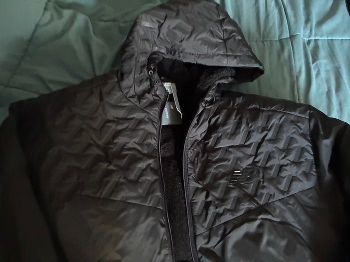 New Balance puffer hoodie jacket Emporio Armani rain Jacket hoodie
