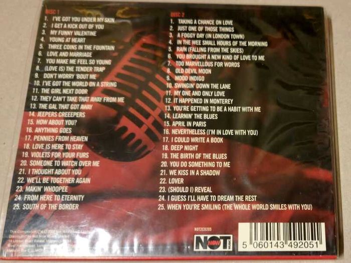 2 CD's Frank Sinatra - 50 Originals Classics, New, Unopened.